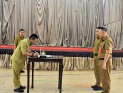 Bupati Kapuas HM Wiyatno Pimpin Sertijab Penjabat Sekda