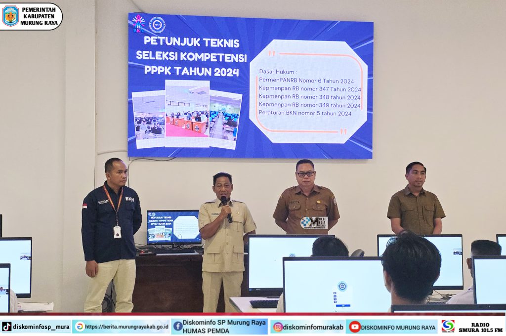 Bupati Heriyus Berikan Arahan dan Motivasi Peserta Seleksi PPPK Tahap II