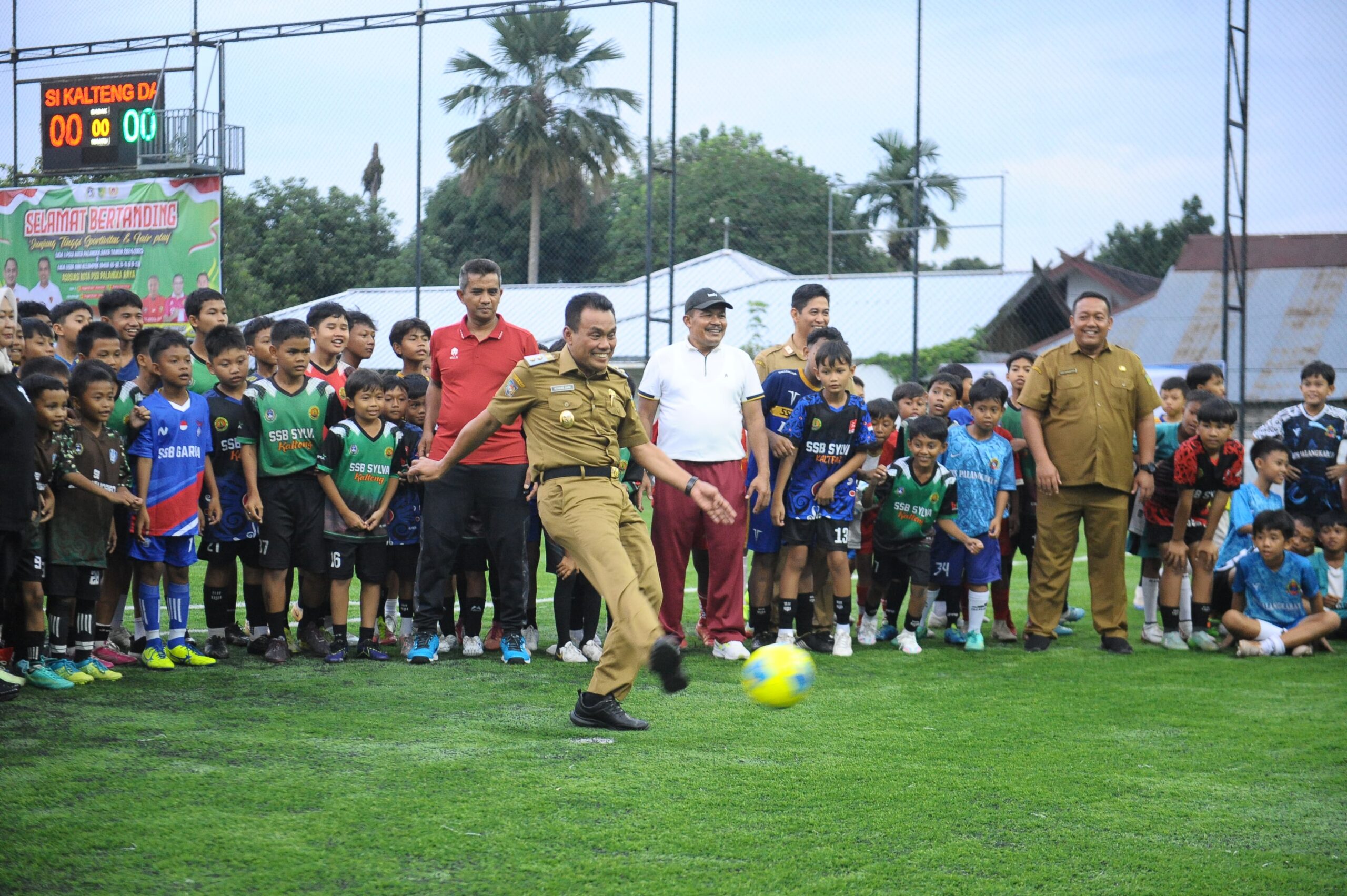 Liga Askot PSSI Palangka Raya Asah Talenta Muda