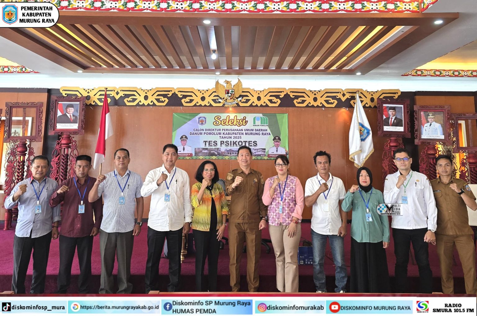 Tes Psikotes Calon Direktur Perumda Danum Pomolum