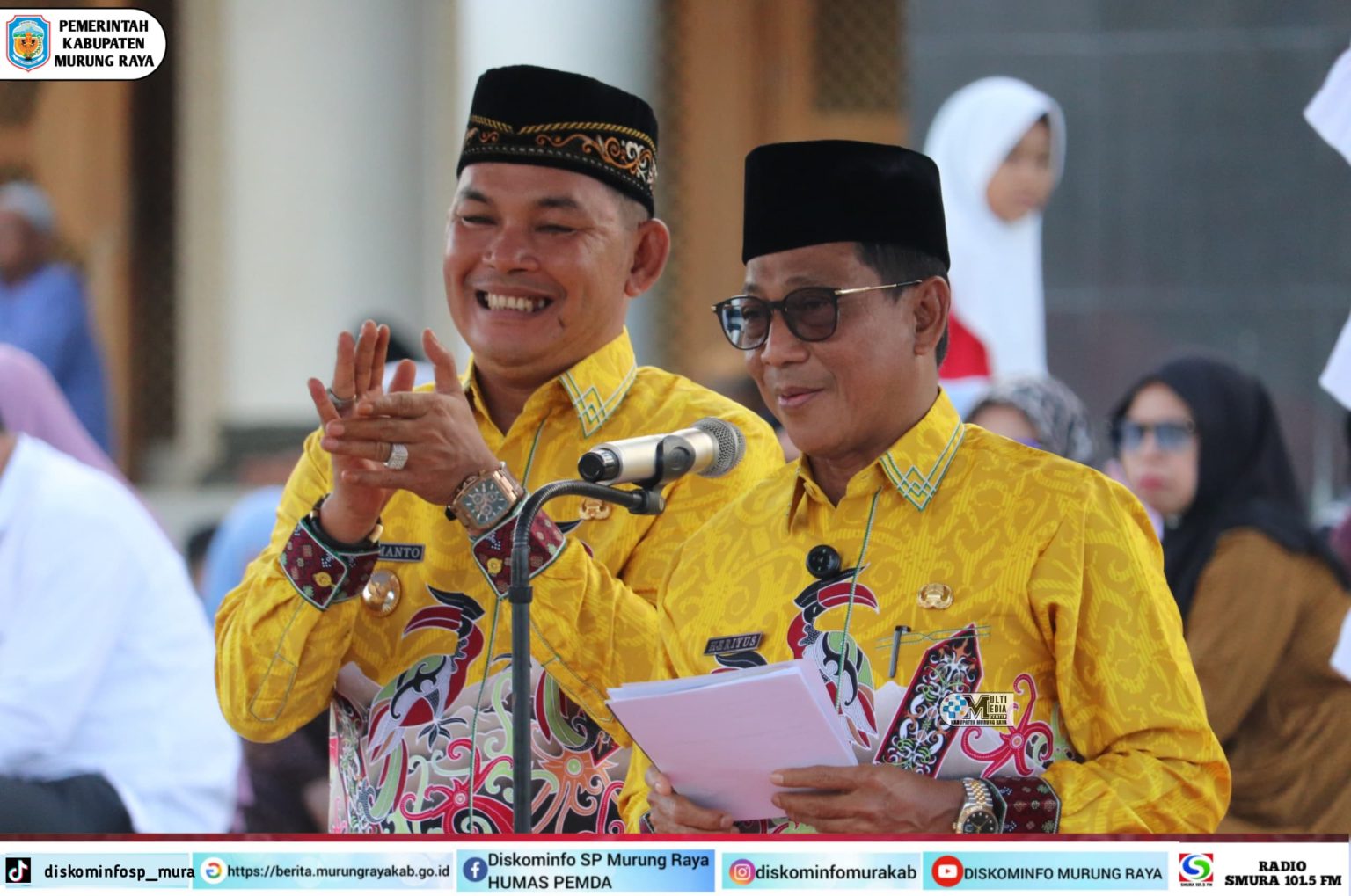 Bupati dan Wabup Mura Lepas 63 Calon Jemaah Haji
