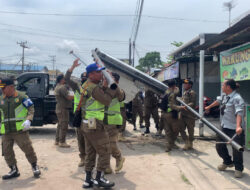 Pemko Bongkar Bangunan di Atas Drainase