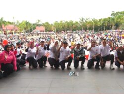 Dewan Apresiasi Jalan Sehat HUT Bhayangkara