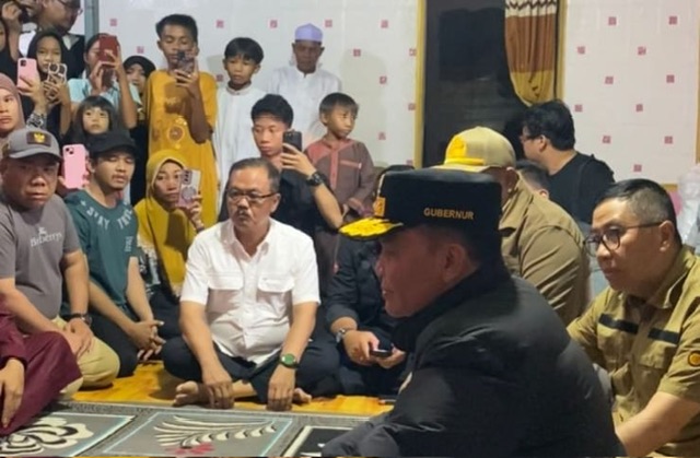 Gubernur Cek Langsung Lokasi Kecelakaan Maut di Kereng Pangi