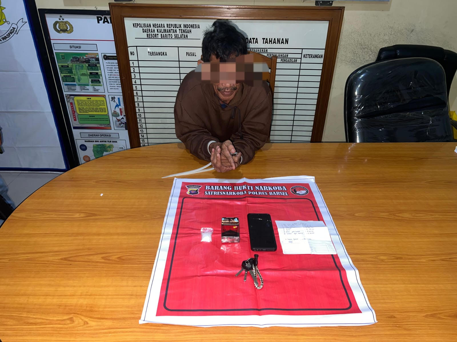 Polres Barsel Kembali Ungkap Tindak Pidana Narkotika