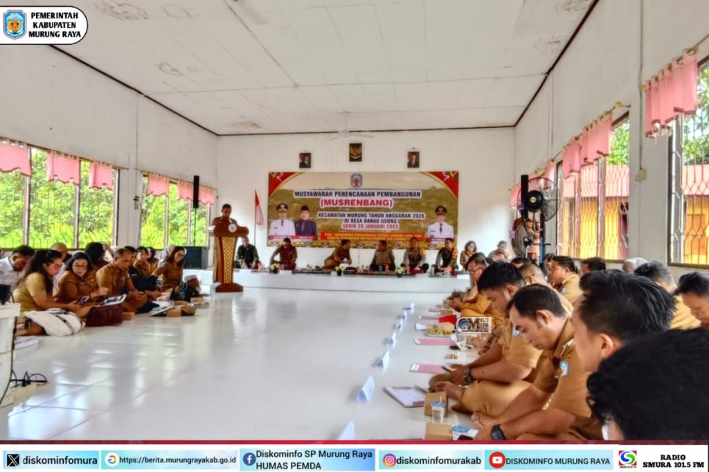 Musrenbang Kecamatan Murung 2025: Mendorong Pemerataan Infrastruktur