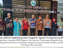 KUNJUNGI RSUD KAPUAS-Teras Narang Cek Layanan Pemasangan Ring Jantung