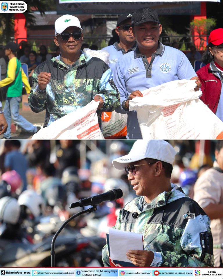 Pemkab Mura Gelar Jalan Sehat Peringati Hari Lingkungan Hidup Sedunia