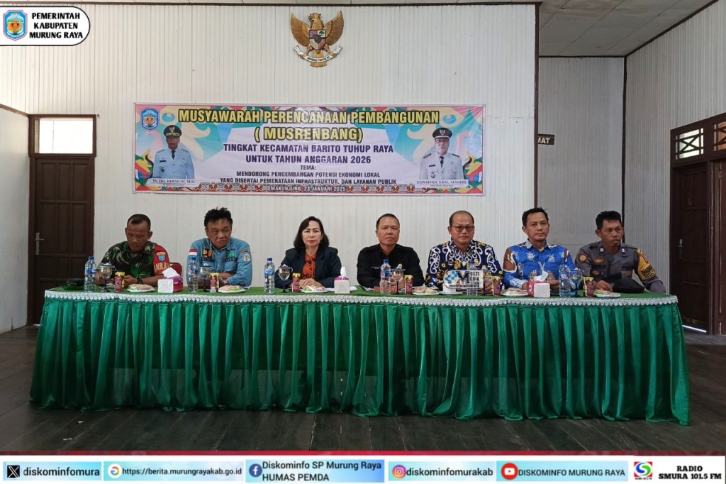 Musrenbang Kecamatan Barito Tuhup Raya: Masyarakat Harus Aktif dalam Perencanaan dan Pelaksanaan Pembangunan