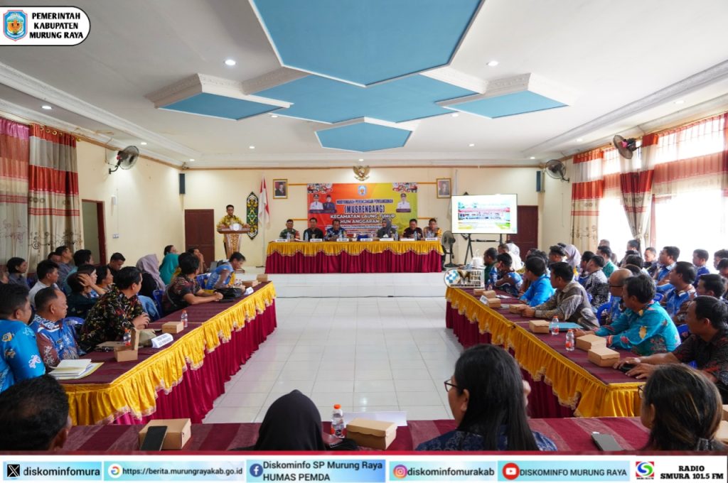 Musrenbang, Pj Bupati: Kecamatan Laung Tuhup Harus Jadi Simpul Pertumbuhan Ekonomi Mura