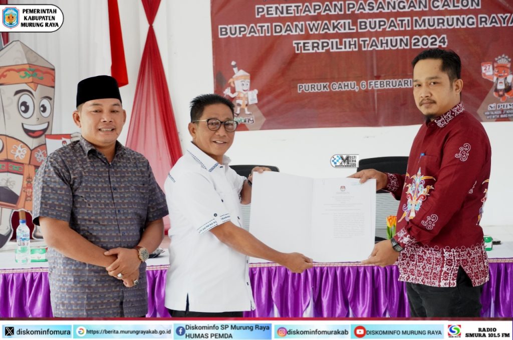 Heriyus-Rahmanto Resmi Ditetapkan KPU Sebagai Paslon Bupati dan Wakil Bupati Terpilih