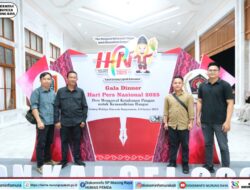 Diskominfo SP Mura Hadiri Gala Diner Hari Pers Nasional 2025