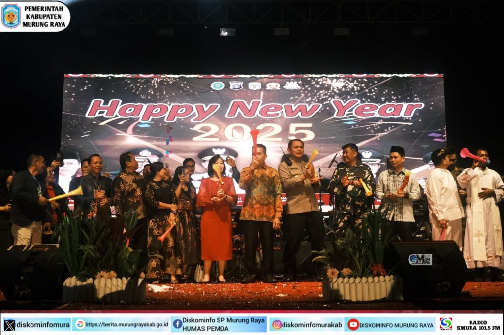 Malam Pisah Sambut Tahun Baru 2025 di Mura Meriah