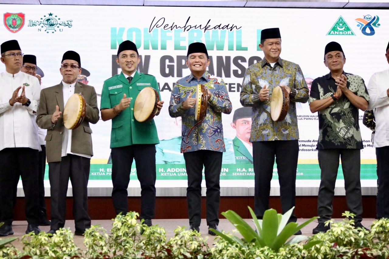 GP Ansor Gelar Konferwil IX, Gubernur Dorong Pemuda Berintegritas dan Visioner