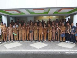 Pj Bupati Mura Murung Raya Lakukan Evaluasi Kinerja di Kantor Inspektorat Jenderal Kementerian Dalam Negeri RI