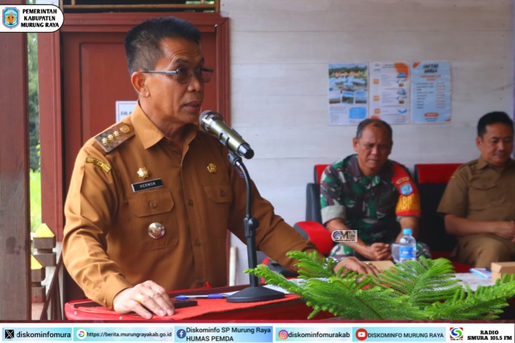 Pj Bupati Mura Pimpin Musrenbang di Kecamatan Tanah Siang 2025