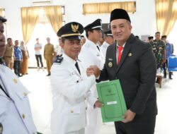 Bupati Lamandau Lantik 37 Pj Kades