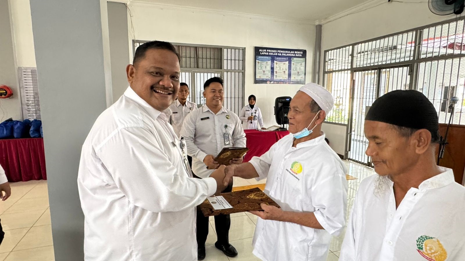 Hari Lansia Nasional 2025, Lapas Palangka Raya Beri Remisi 5 Napi