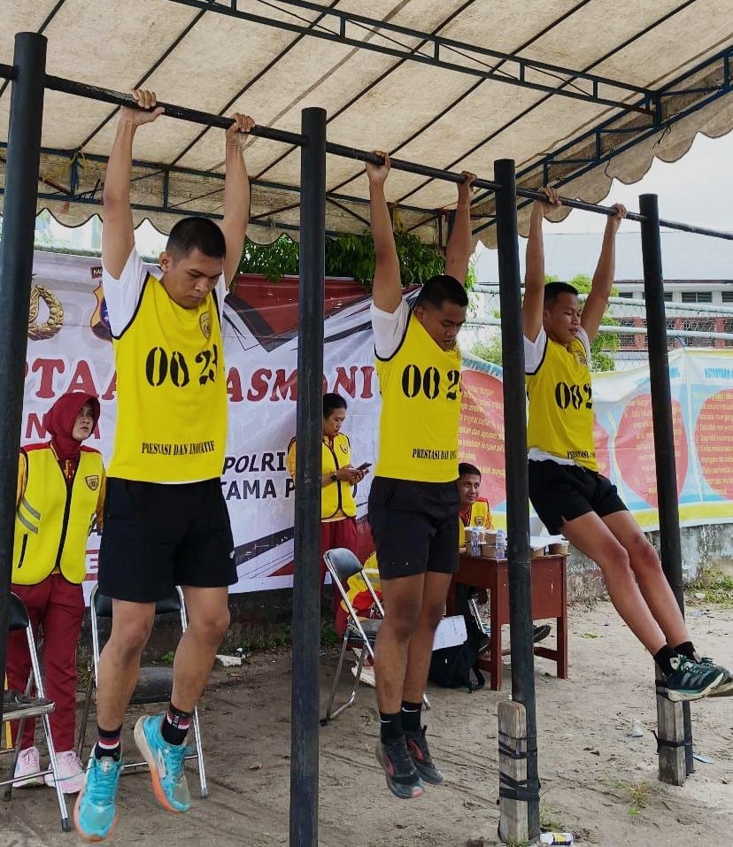 125 Peserta Bintara Polri 2025 Tes Kesamaptaan Jasmani