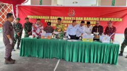 Kejari Kapuas Musnahkan Narkoba 151,13 Gram