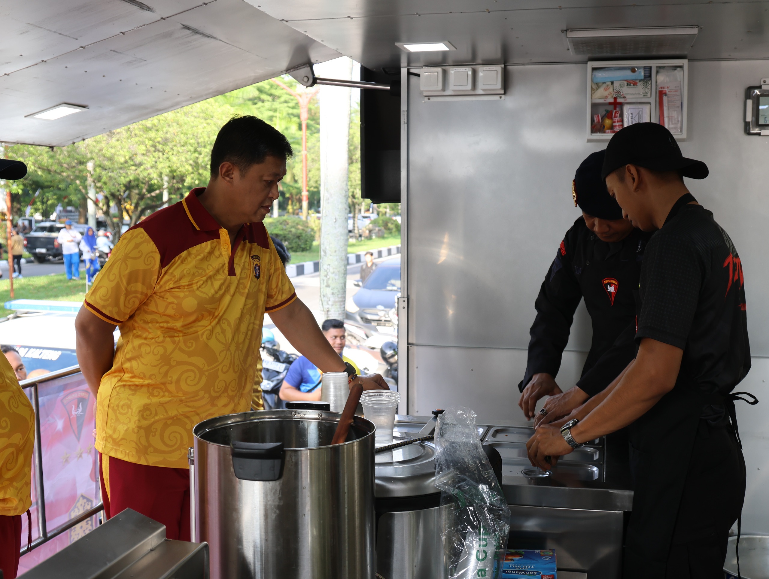 Polda Kalteng Buka Layanan Kepolisian Gratis di CFD