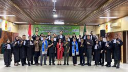 PT Palangka Raya Ambil Sumpah 18 Advokat Peradi