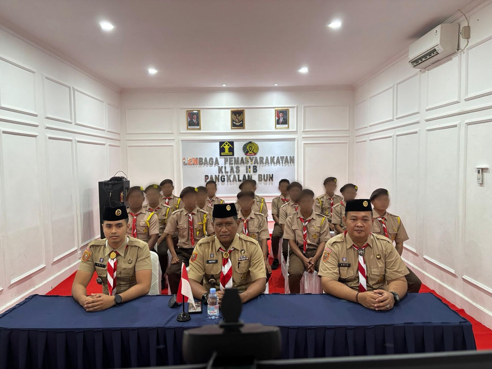 Lapas Pangkalan Bun Bina WBP Lewat Pramuka