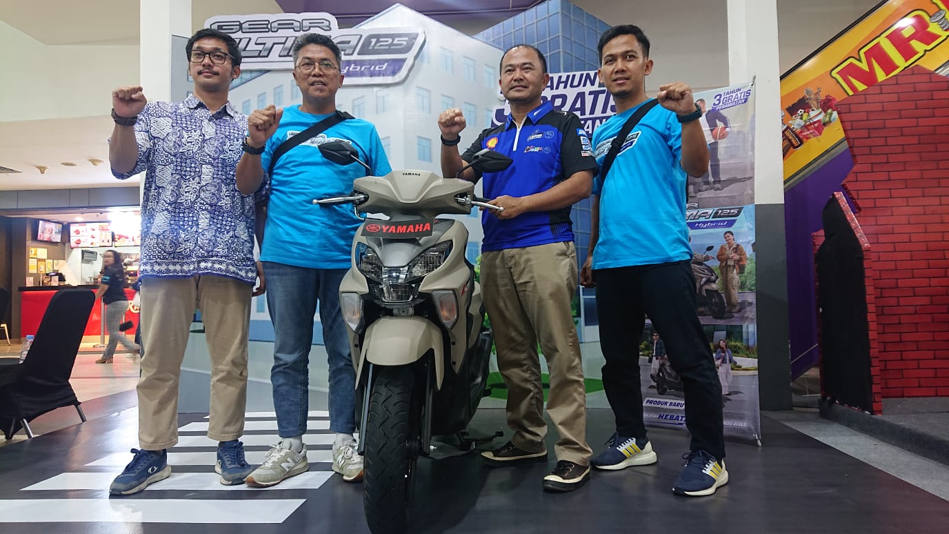 PT STSJ Resmi Luncurkan Yamaha Gear Ultima 125 Hybrid Motor Irit Bahan Bakar dan Tangguh