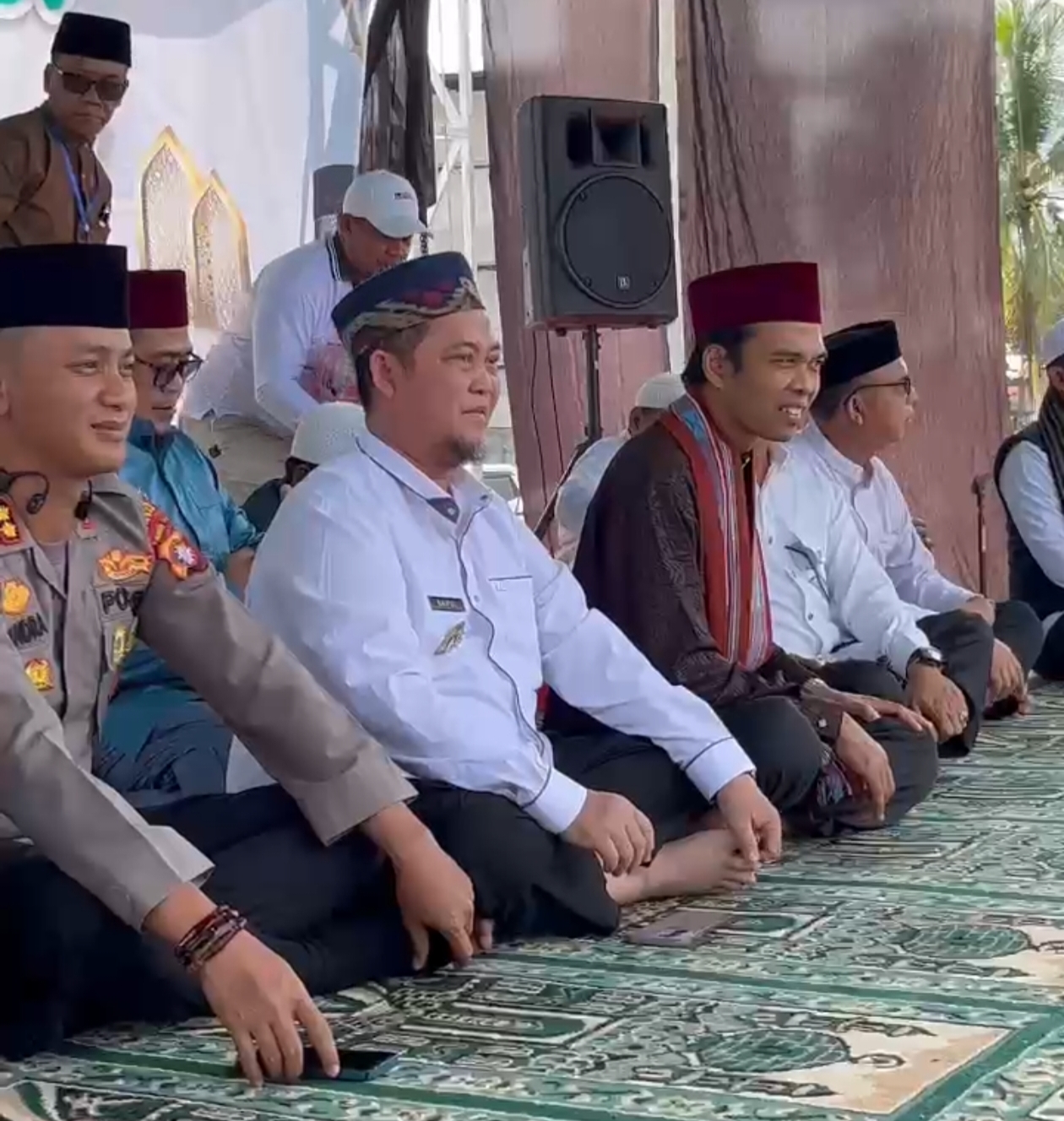 Bupati Saiful dan Ribuan Masyarakat Hadiri Tablig Akbar