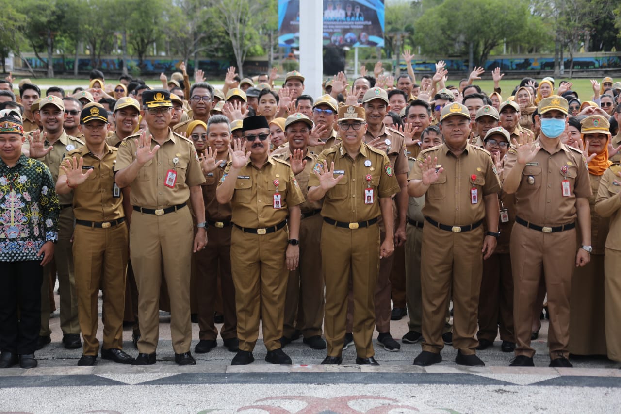 PERINGATI HARI LAHIR PANCASILA-Sekda: Teguhkan Komitmen Ideologi Bangsa