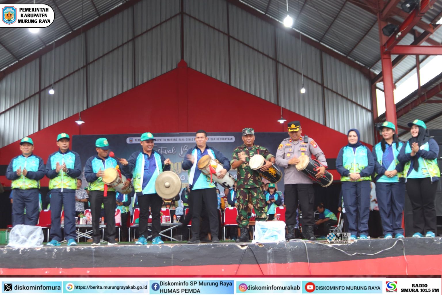 Wabup Mura Buka Festival Budaya Tira Tangka Balang Tahun 2025