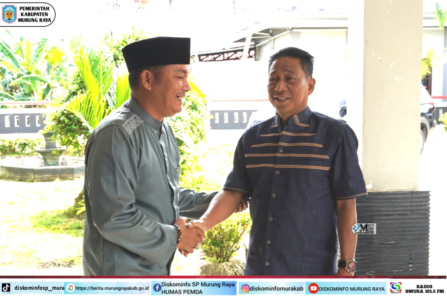 Momentum Iduladha, Bupati dan Isteri Silaturahmi ke Rumah Wabup