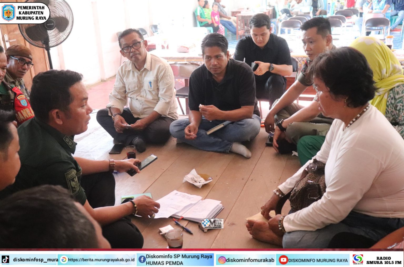 Wabup Berdialog Dengan Warga Terkait Akses Pemasangan Tiang Listrik