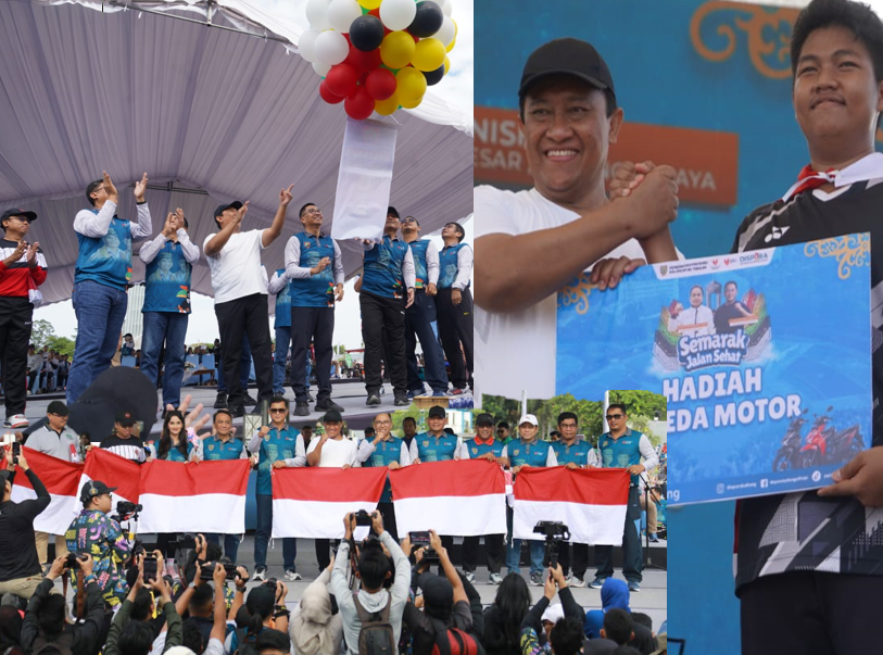 Wagub Lepas Jalan Sehat, Tandai Dimulainya Gubernur Cup 2025