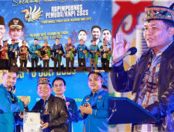 KALTENG TUAN RUMAH RAPIMPURNAS KNPI 2025 -Gubernur Agustiar Terima Penghargaan Ketahanan Pangan