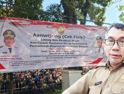 107 Unit Kendaraan Dinas Kalteng Terjual