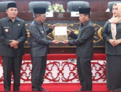 DPRD Gelar Rapat Paripurna Penyerahan Raperda