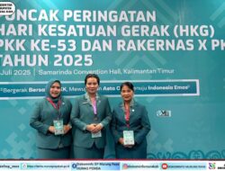 Waket I DPRD Mura Hadiri Rakernas X PKK di Samarinda