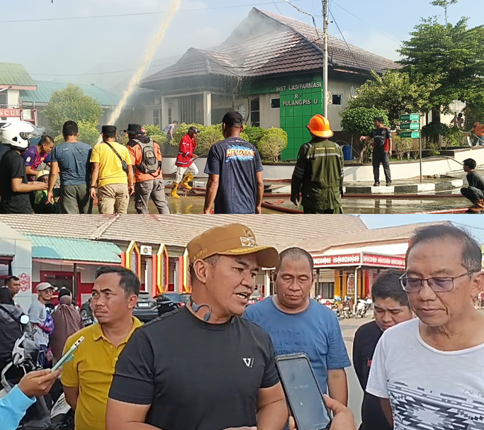 RSUD Pulpis Terbakar, Pelayanan Tetap Jalan  