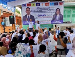 Jimmy-Inri Kampanye Damai di Desa Lemo II, Komitmen Lanjutkan Pembangunan