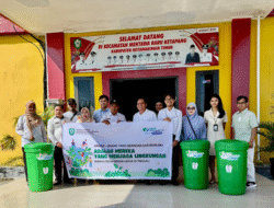 BPJS Ketenagakerjaan Sampit Gelar Employee Volunteering ‘Go Green’