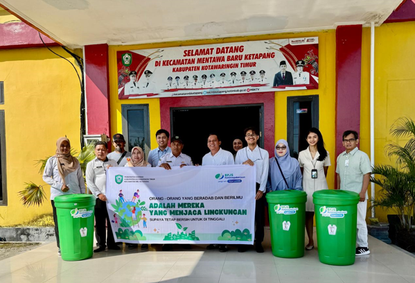 BPJS Ketenagakerjaan Sampit Gelar Employee Volunteering ‘Go Green’