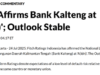 Fitch Pertahankan Rating Bank Kalteng di A(Idn), Outlook Stabil