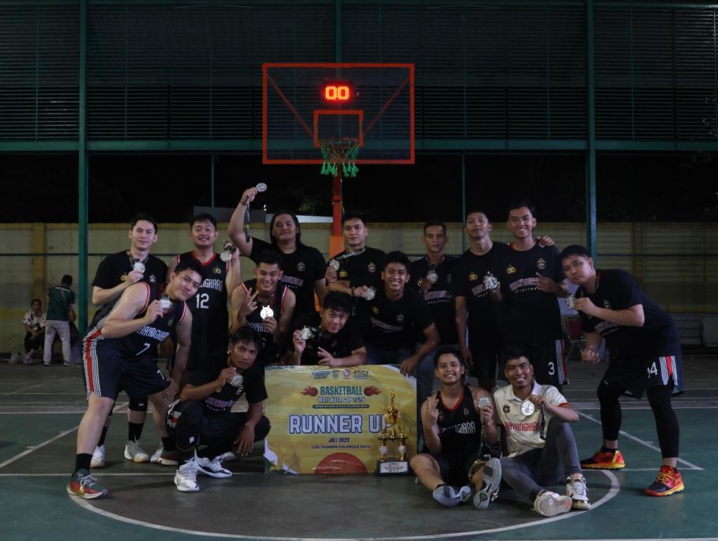 Polda Kalteng Runner Up Turnamen Basket Wali Kota Cup 2025