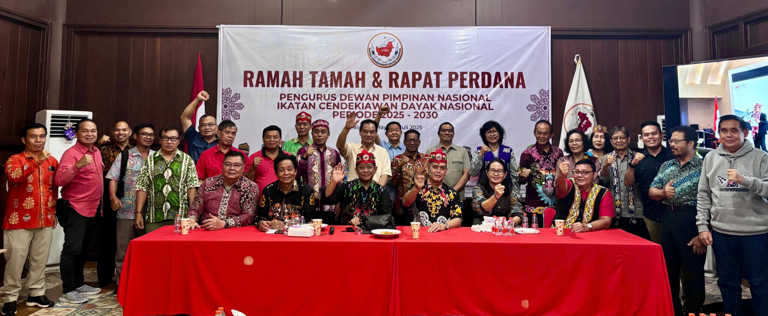 DPN ICDN Gelar Ramah Tamah dan Rapat Perdana, Gubernur Kaltim dan Kalteng Hadir Beri Arahan
