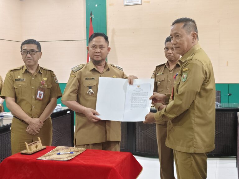 Christian Rain Jabat Plh Sekda Katingan