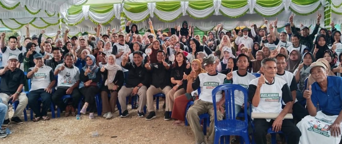 Kampanye Dialogis di Teweh Tengah, Shalahuddin-Felix Semakin Diterima Masyarakat