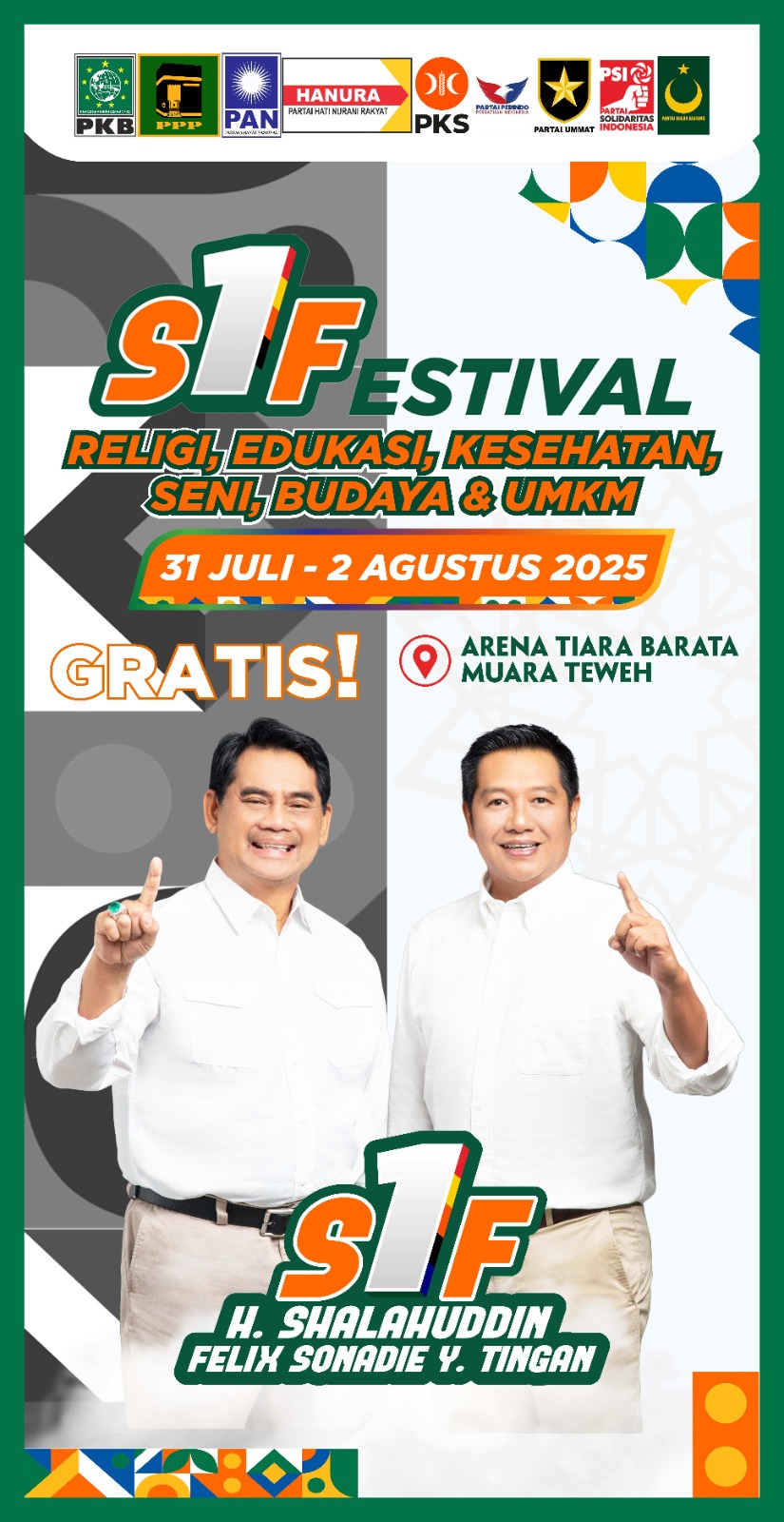 Shalahuddin-Felix Kian Moncer Jelang PSU 6 Agustus 2025