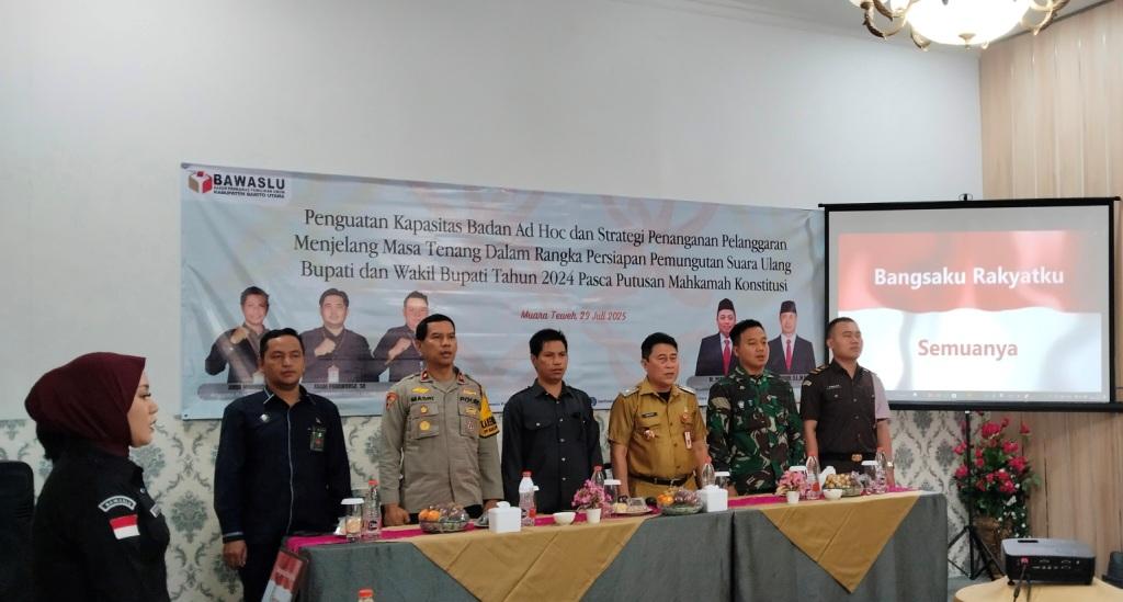 Bawaslu Barut Gelar Penguatan Kapasitas Pengawas Pemilu