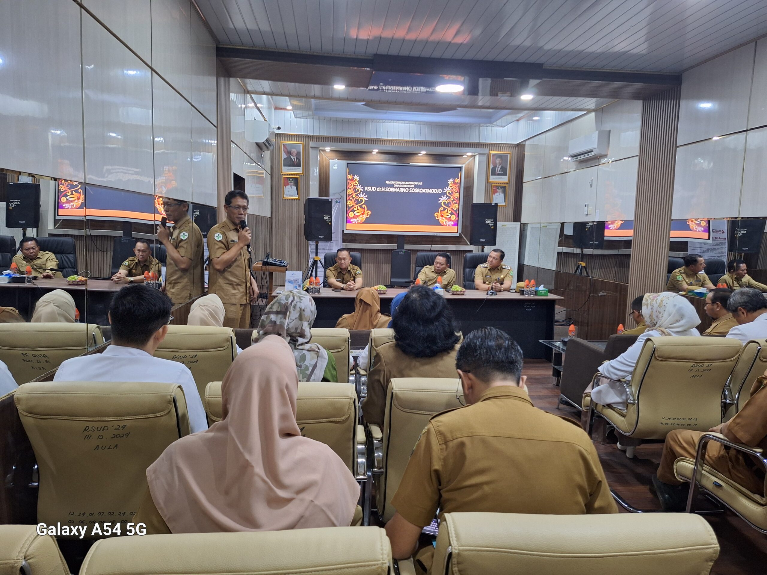 Dirut RSUD Ucapkan Terima Kasih Atas Kunjungan Bupati